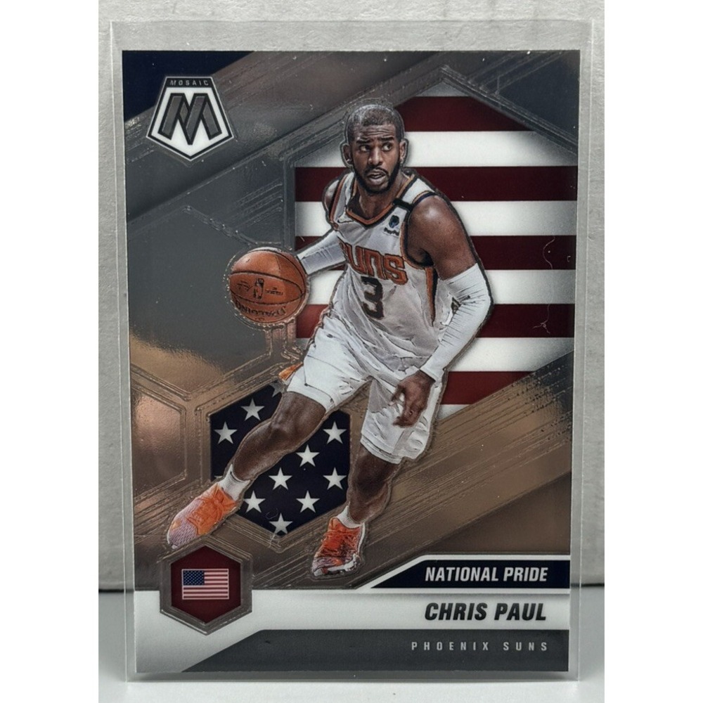 2020-21 Panini Mosaic - National Pride #251 Chris Paul